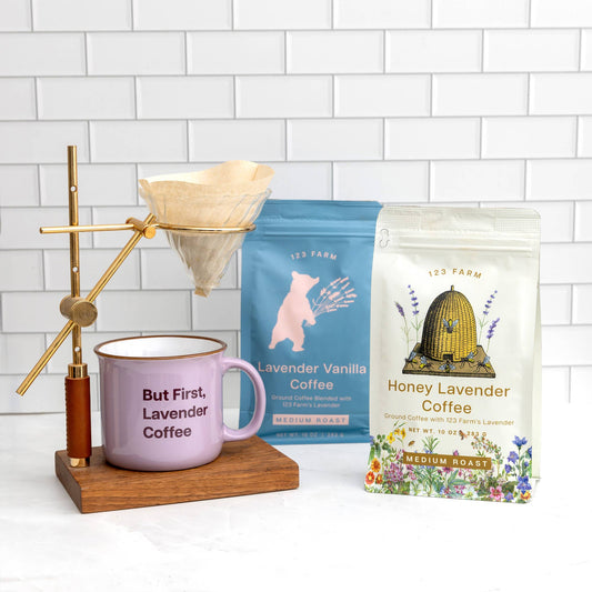Lavender Vanilla Coffee – Organic Medium Roast, 10 oz Pouch