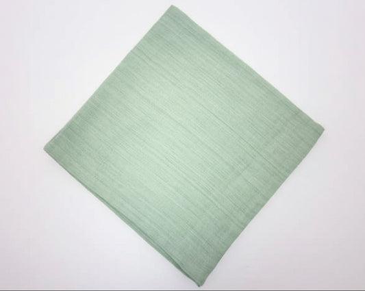 Woven Homespun Solid Celery Napkins
