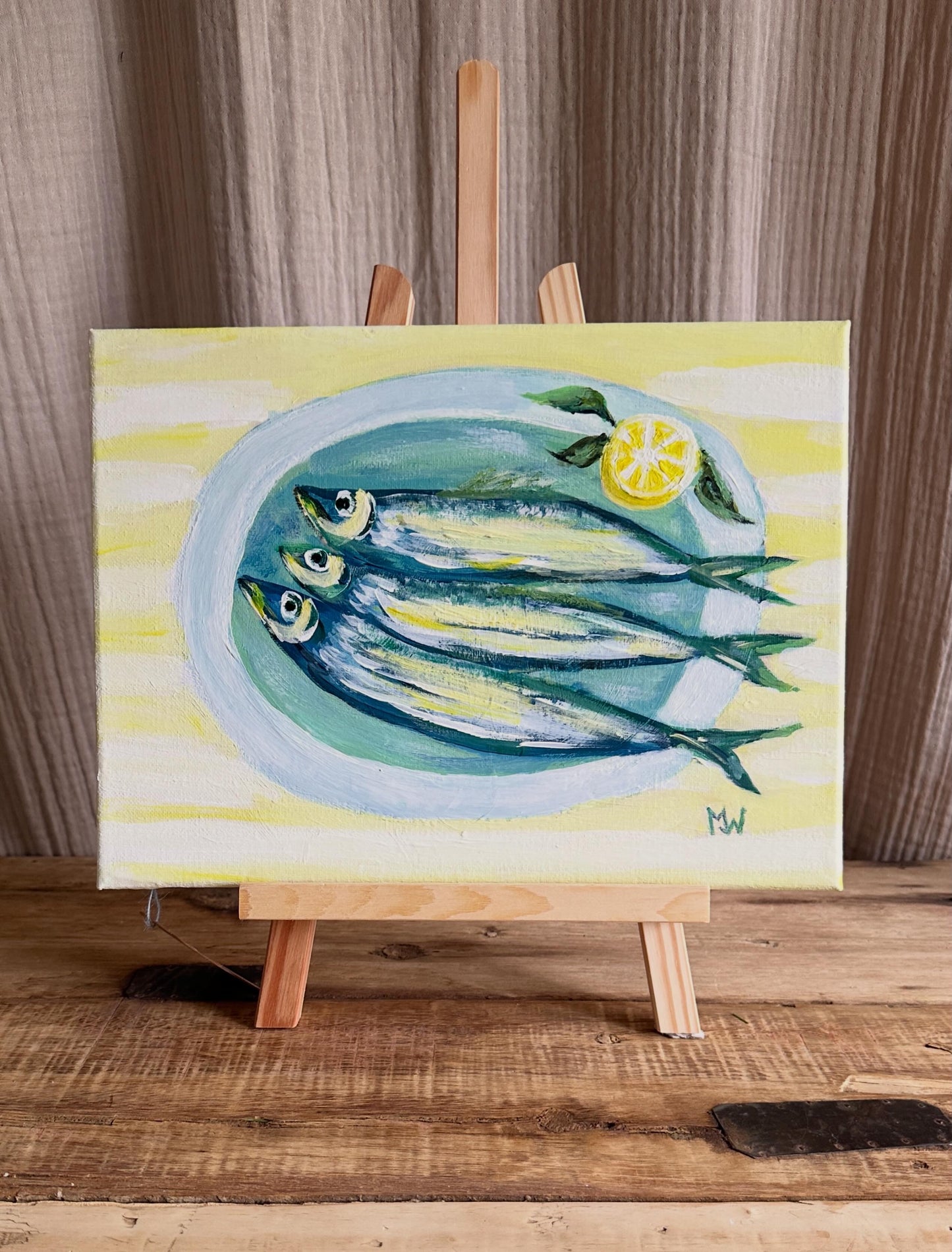 Sardines with Lemon
