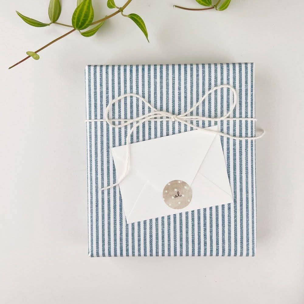 Hydrangea stem mini enclosure notecard