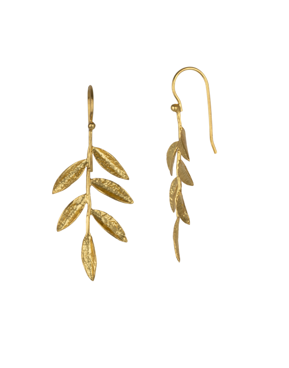 Gold Leaf earrings