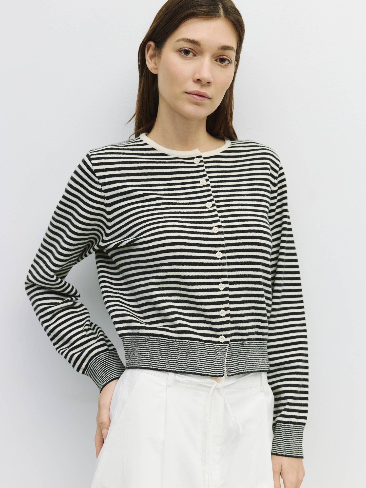 The Montana Stripe Cardigan