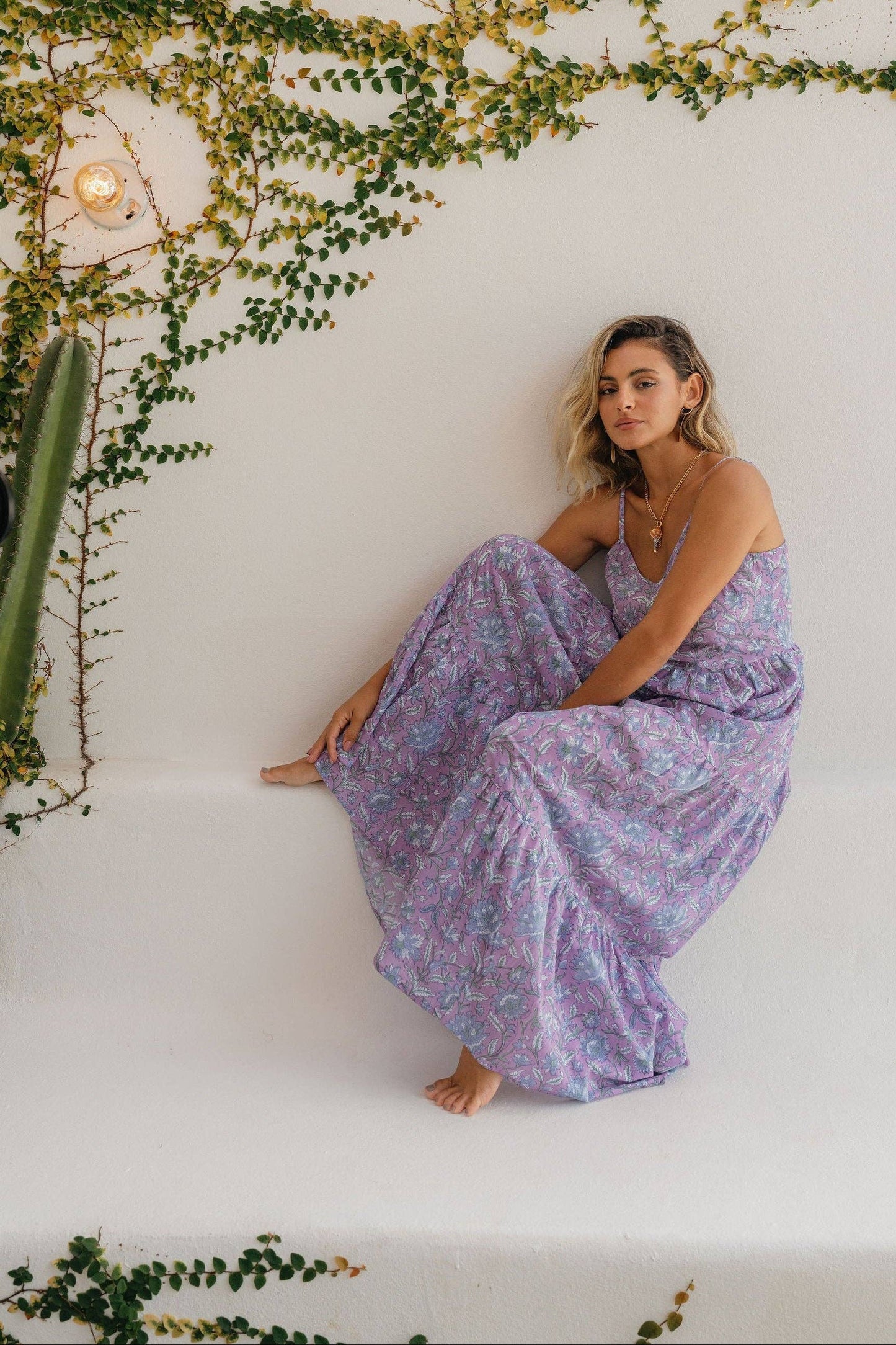 Sol Dress in Lavender Drift