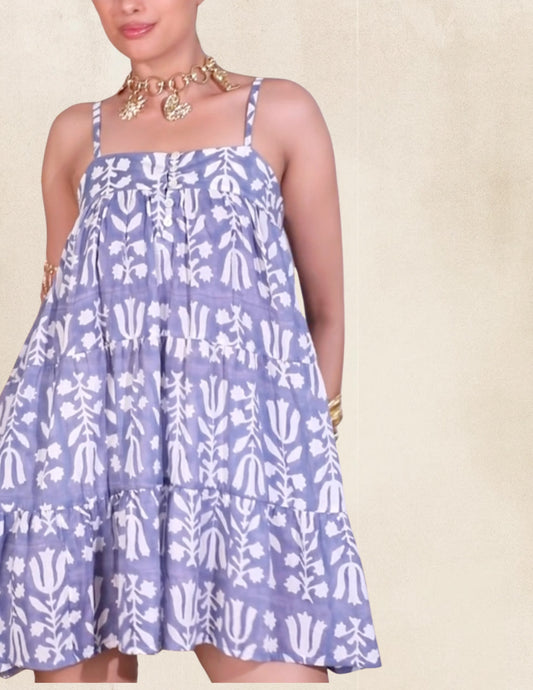 Alila Block Printed Dress