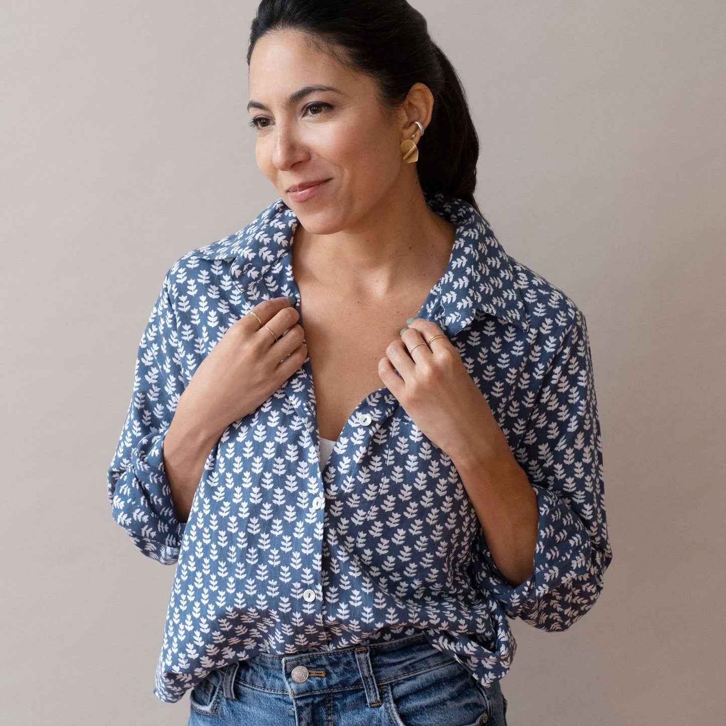 Pali BLock Print Shirt