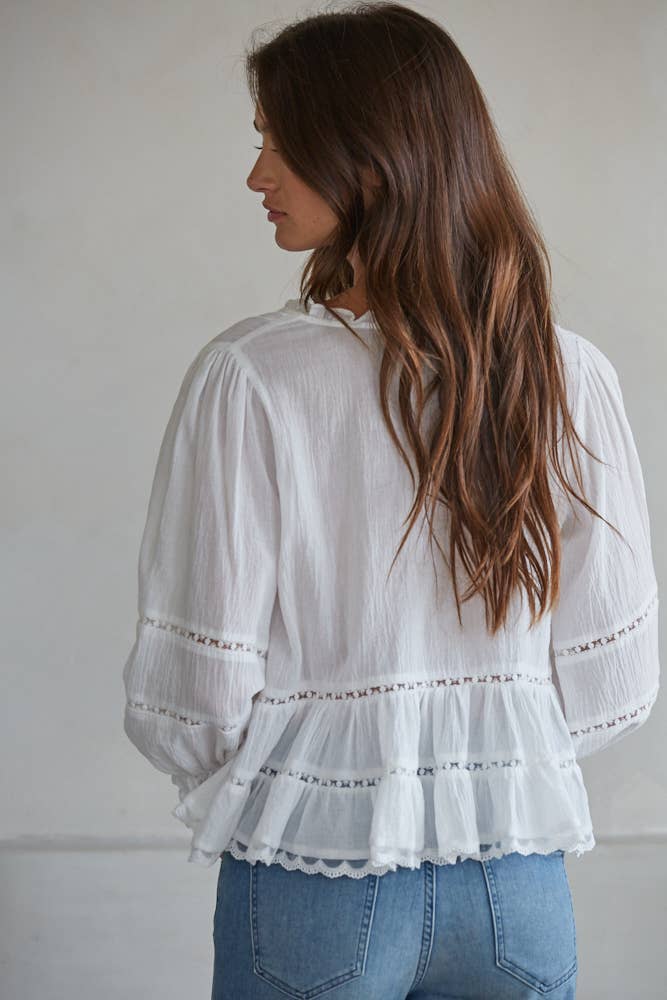 Daphne Lace Blouse