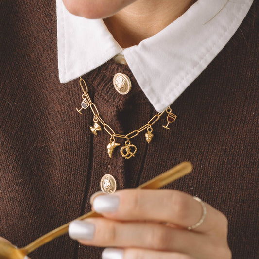 Croissant charm