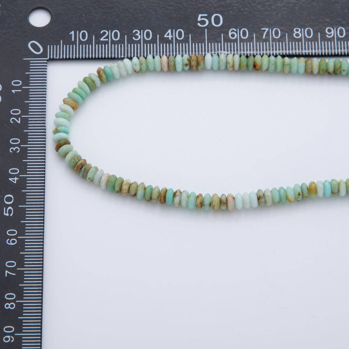 Amazonite Rondelle Necklace