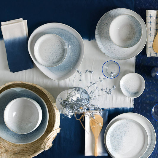 Ombre Blue Organic Dish