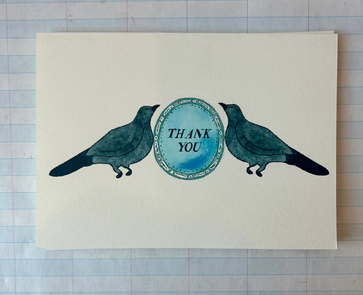 Birds Thank You Card