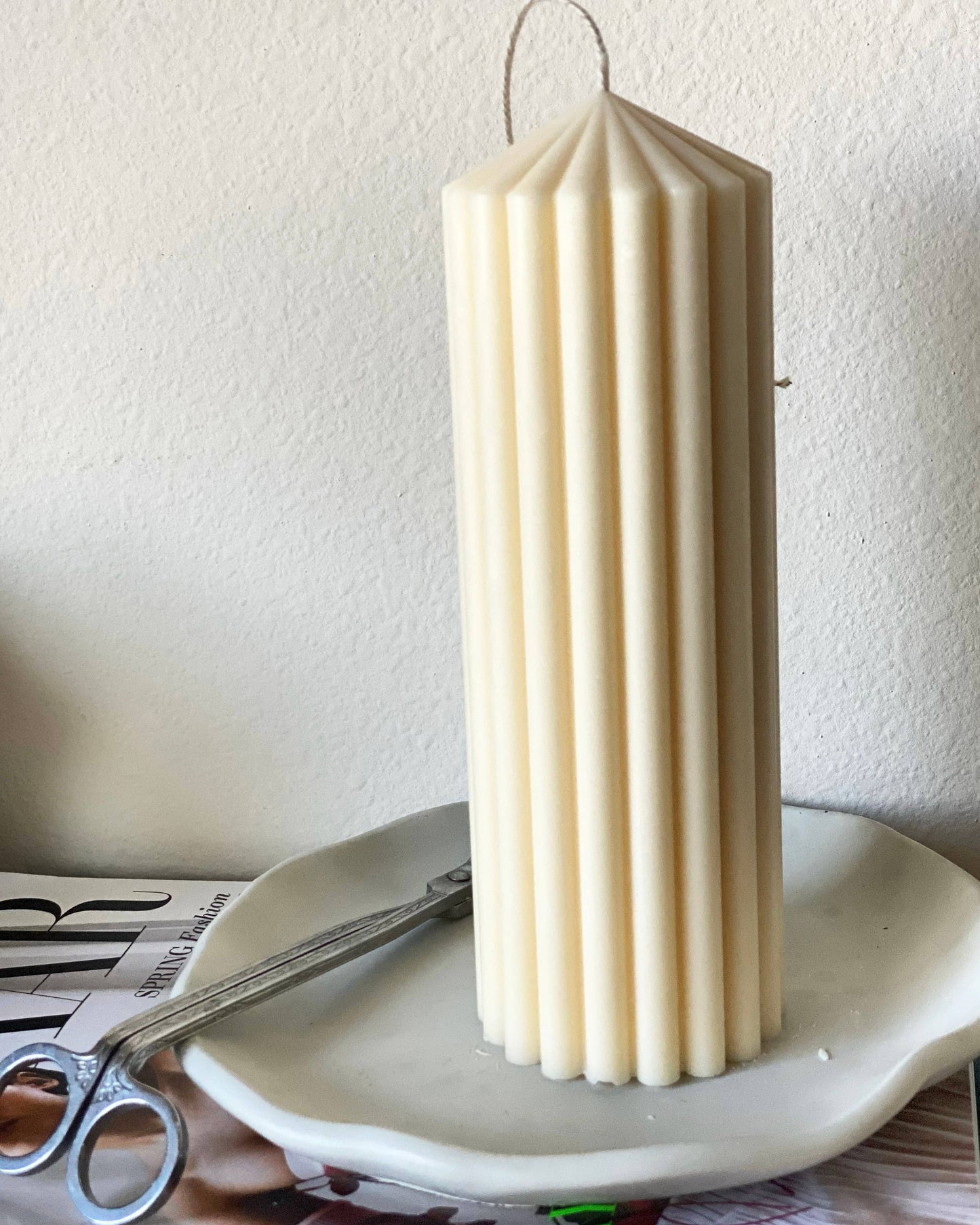 The Statement Pillar Candle