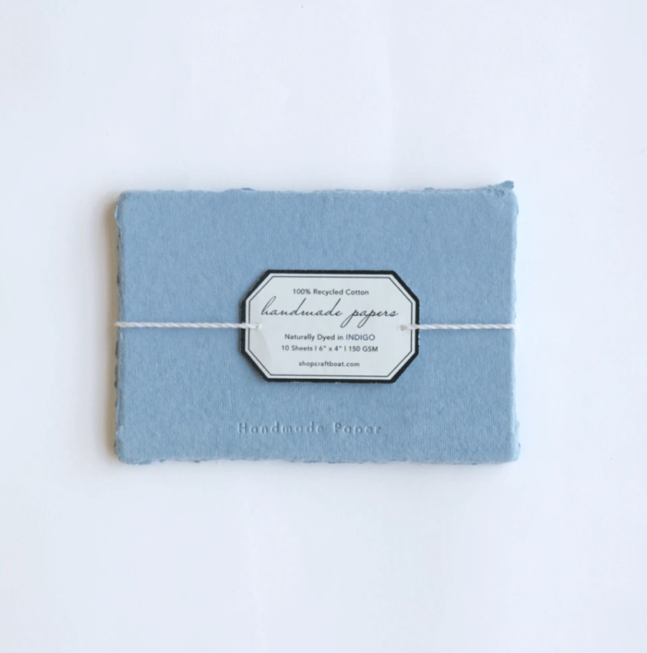 Indigo Handmade Paper