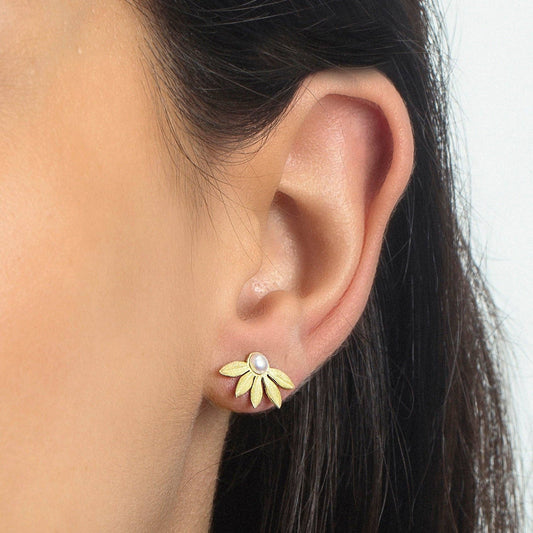 Marigold Pearl Earrings