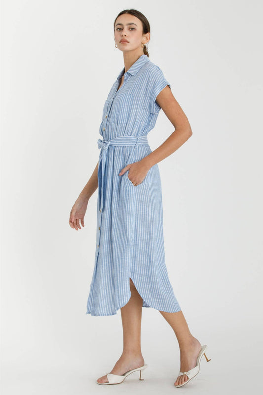 Bridgitte Stripe Dress