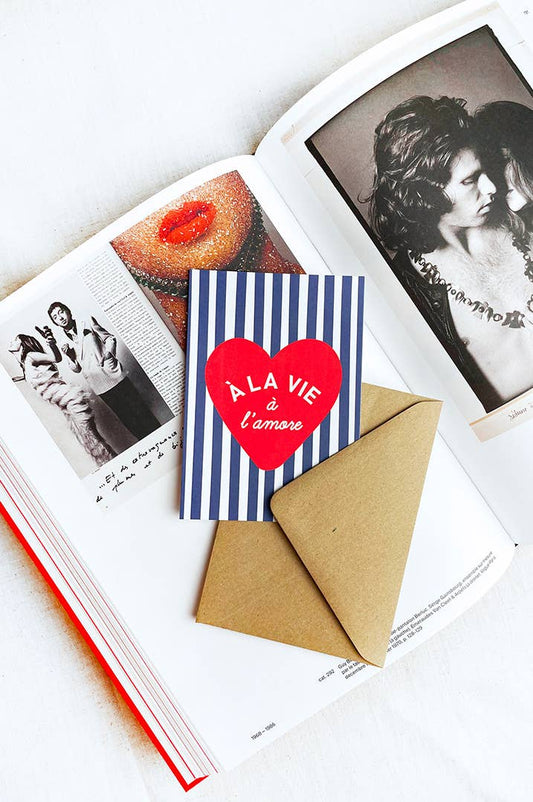To Life & Love Postcard