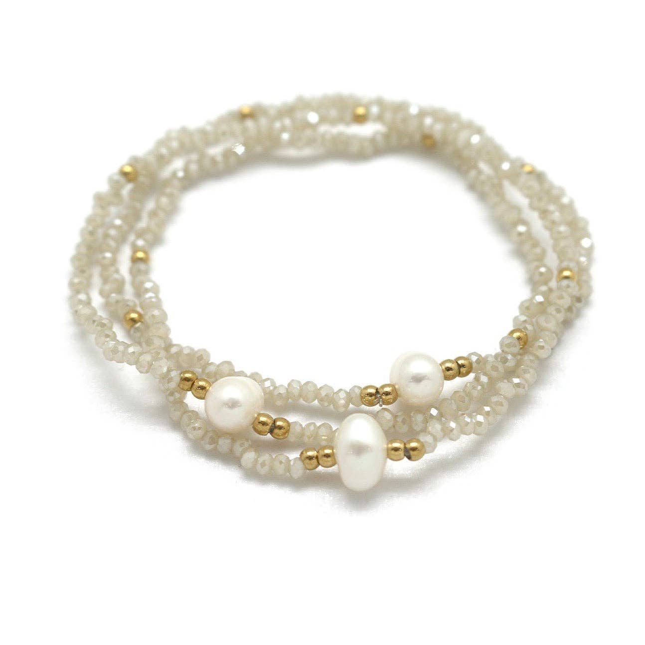 Ivory Bracelet w/ith pearl