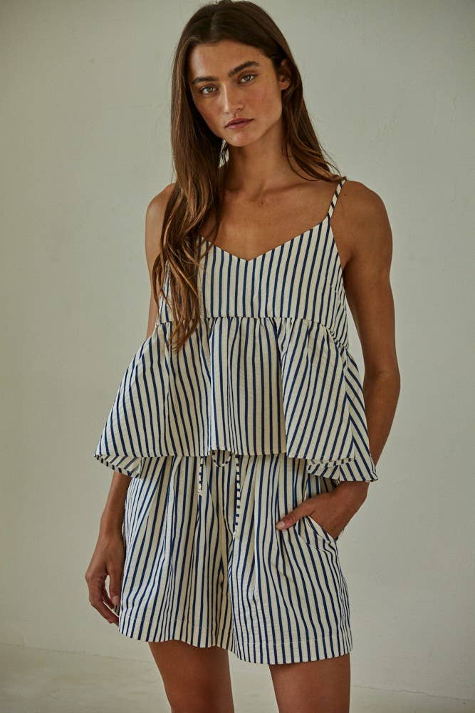 Bisette Striped Shorts