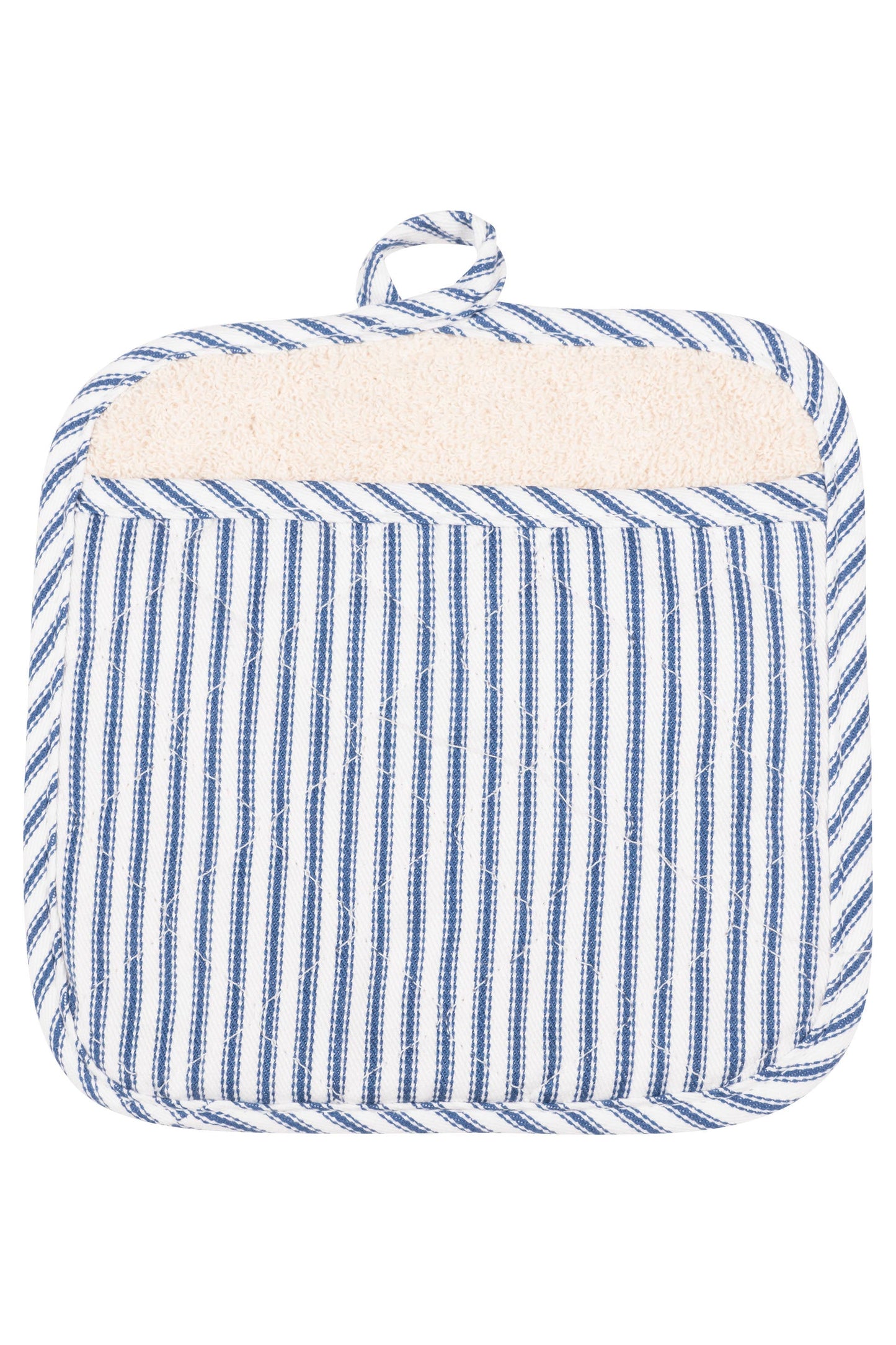 Stripe Terry Lined Pot Mitt