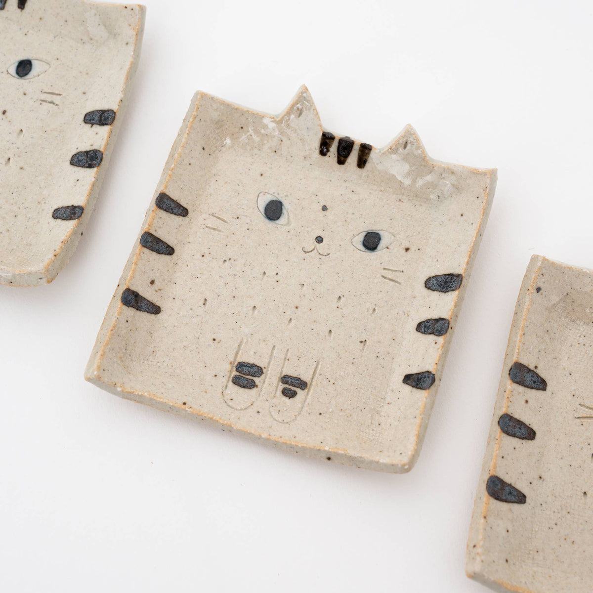 Handmade Cat Square Mini Dish