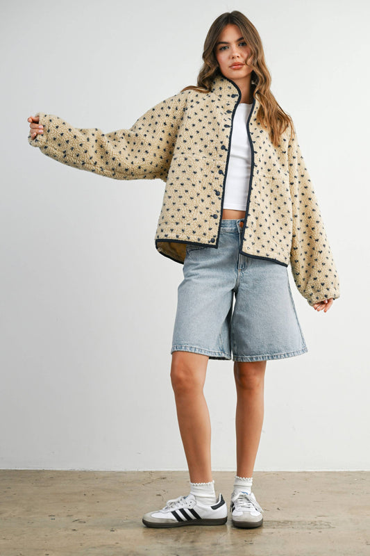 Dotty Fleece Jacket