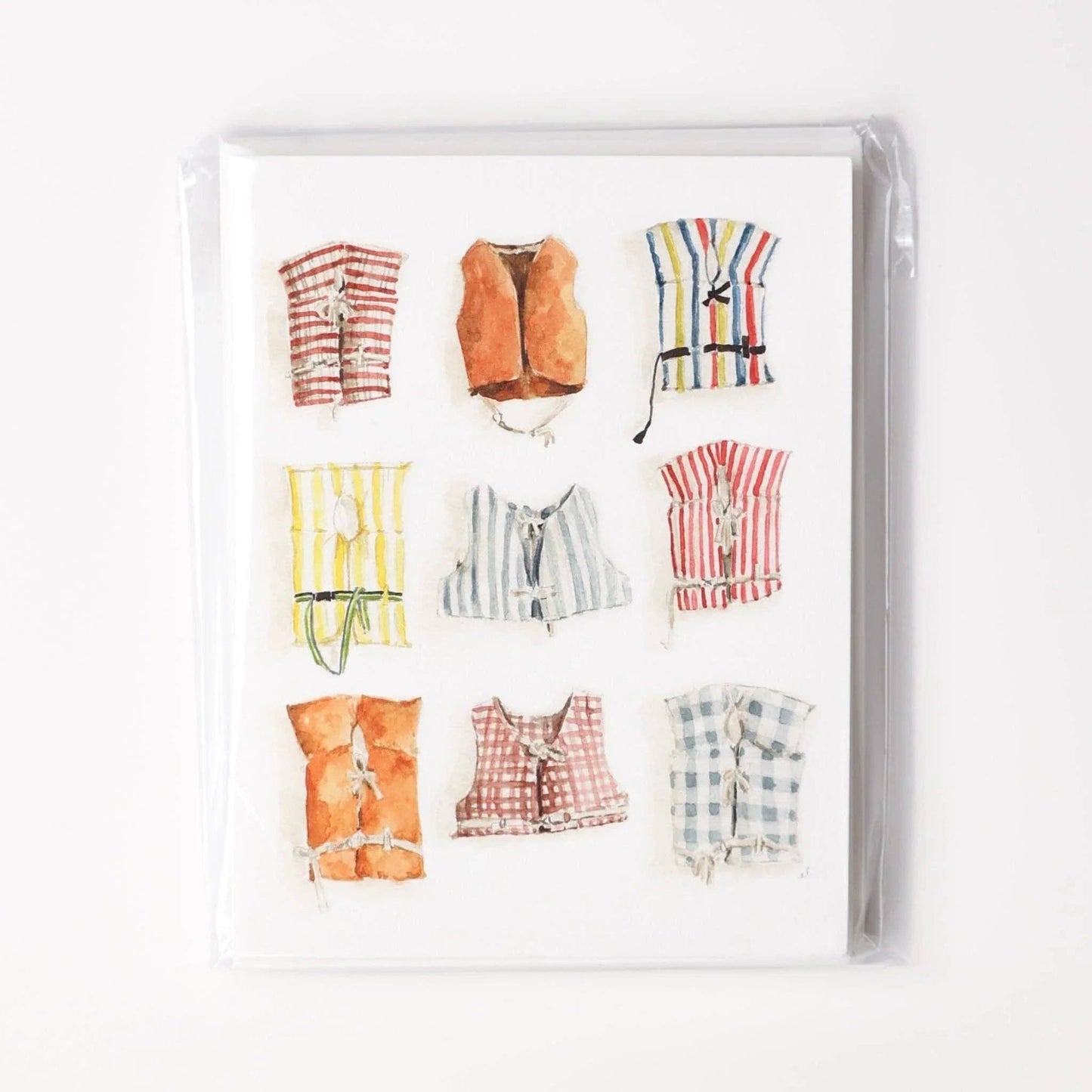 Boat coats notecards