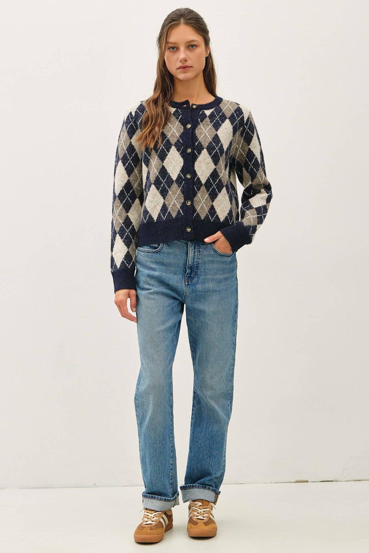 Argyle Cardigan