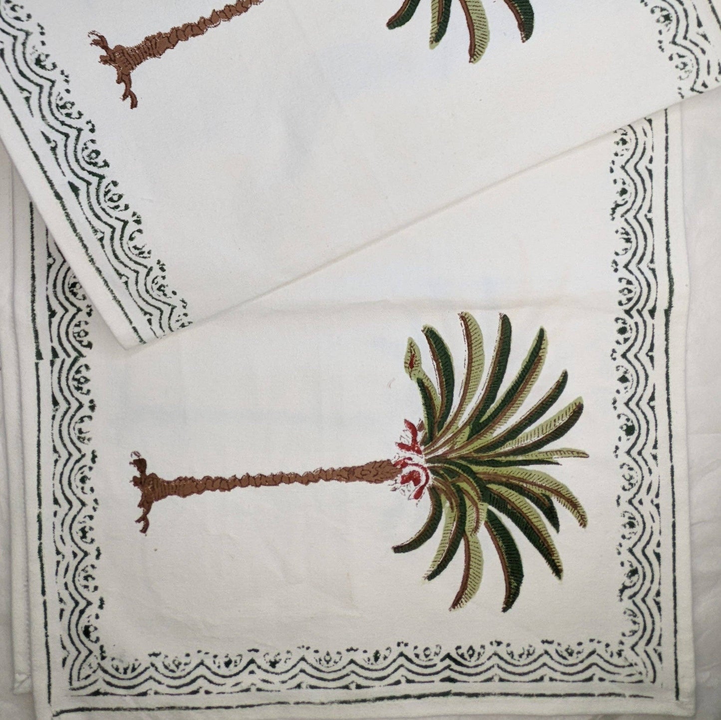 Palm Tree Table Runner