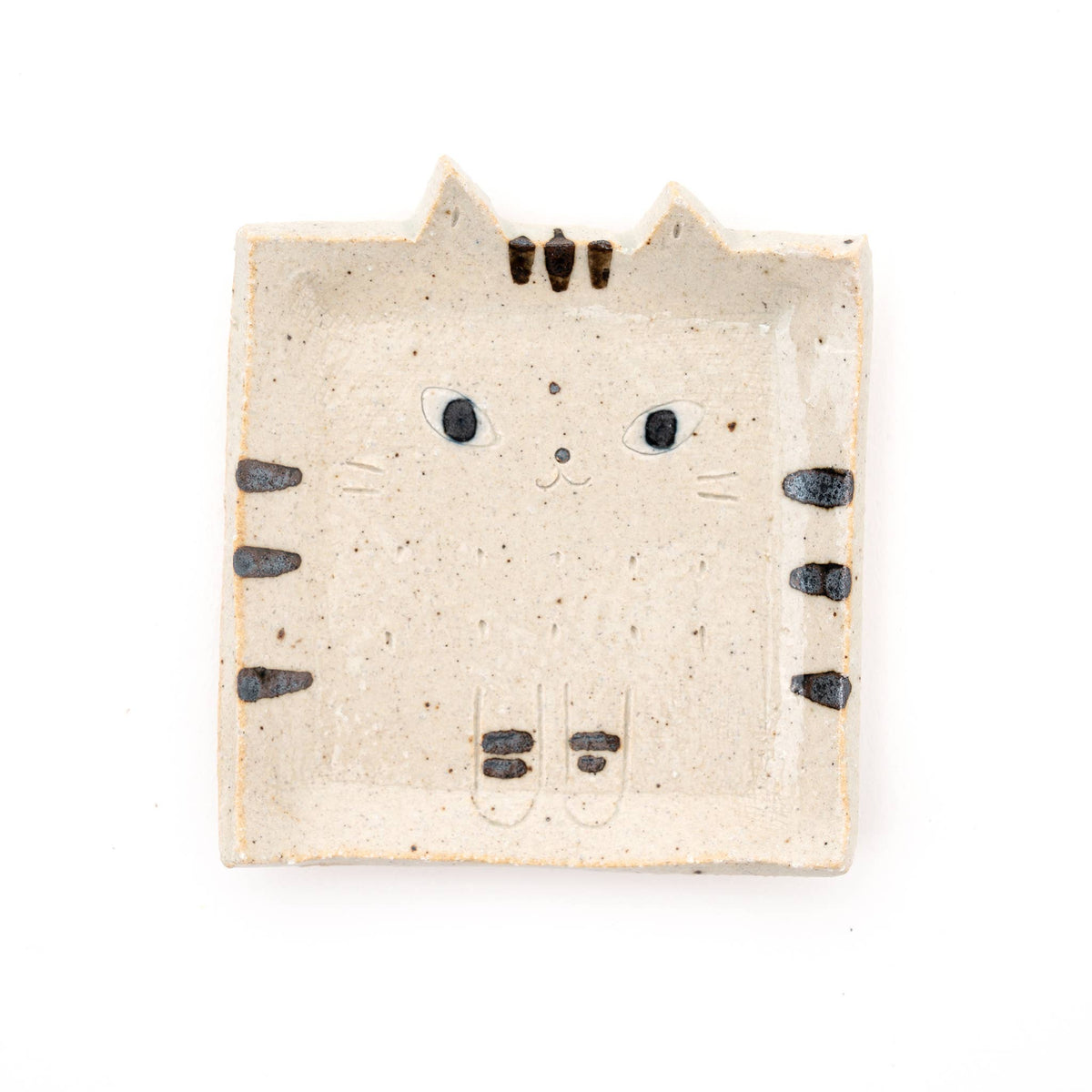 Handmade Cat Square Mini Dish