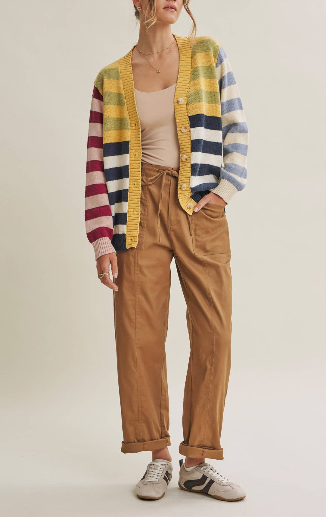 Stroll Pant in Camel