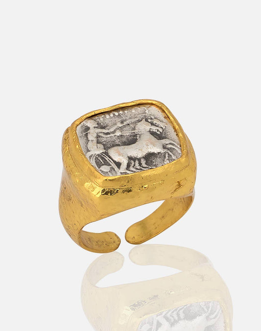 Carré Coin ring