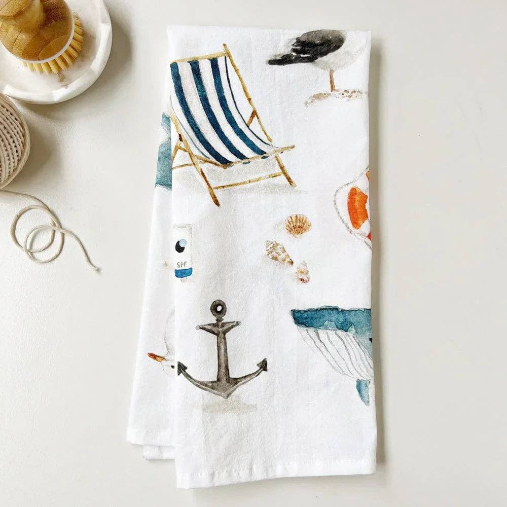 Seaside Dish towel