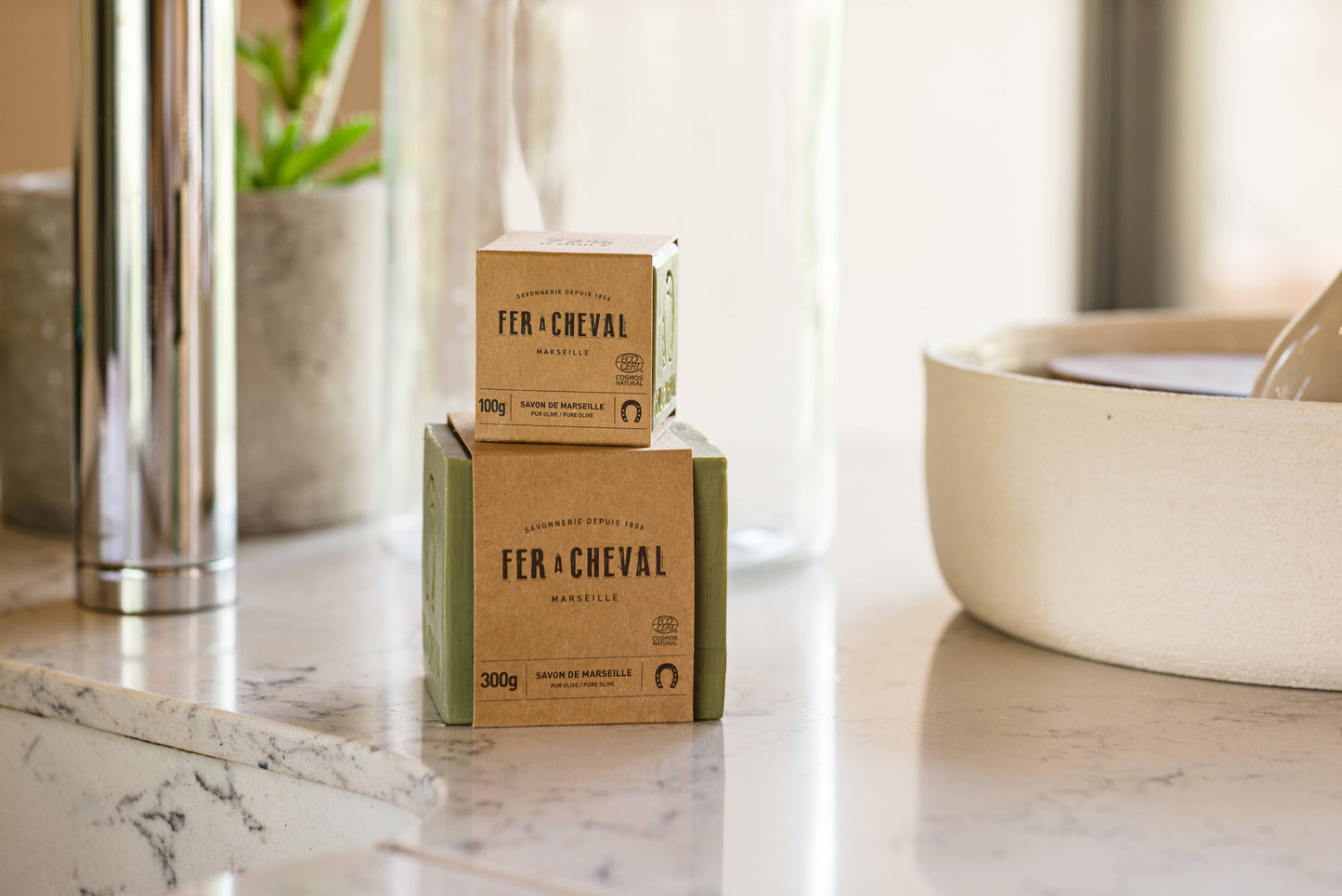 Pure Olive Oil Marseille Soap Cube