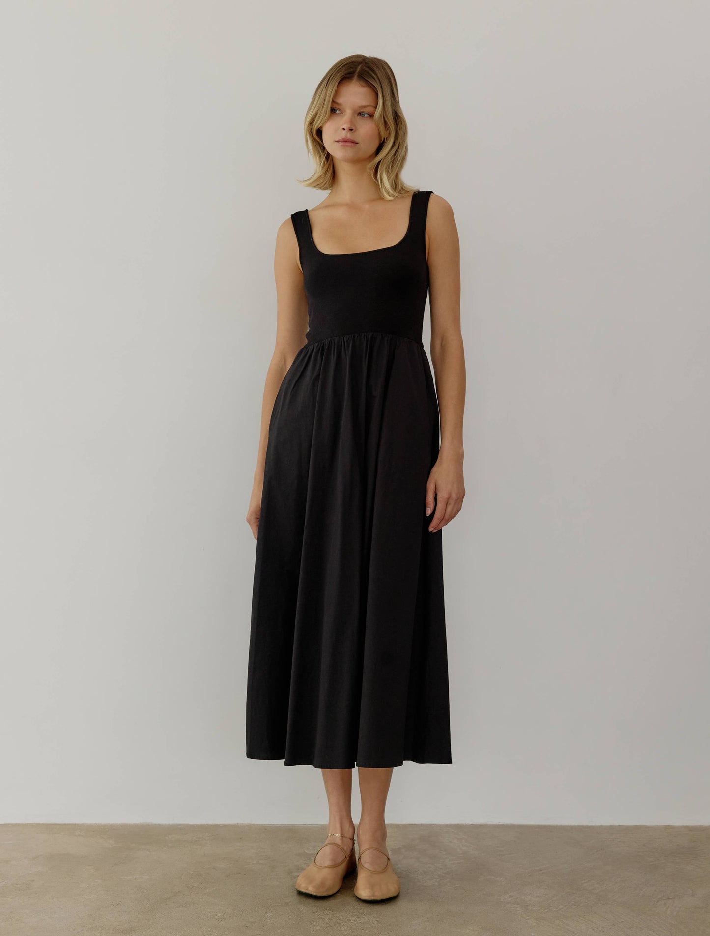The Black Lucinda Dress