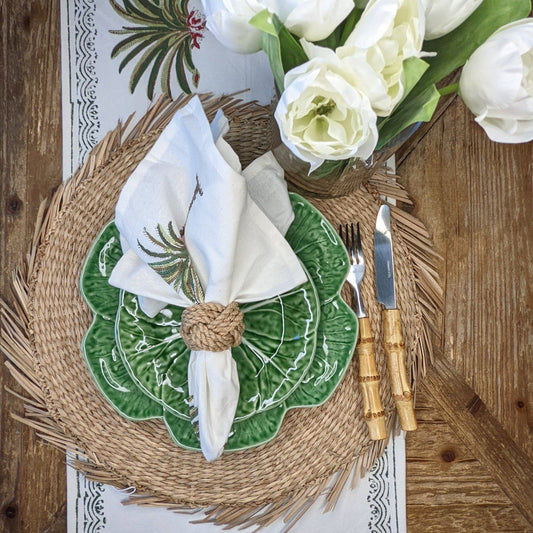 Palm Tree Table Runner