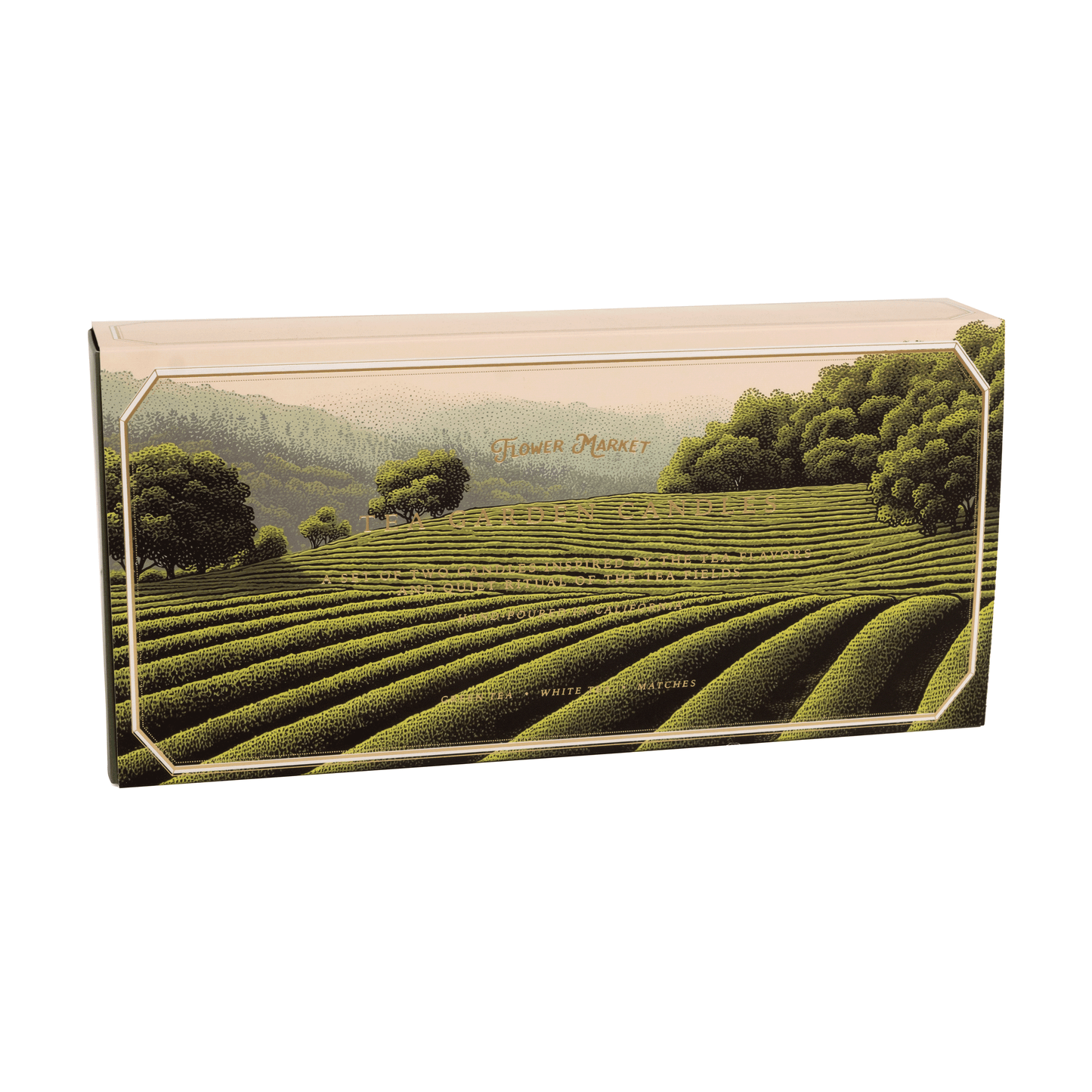 Tea Garden Candles Set