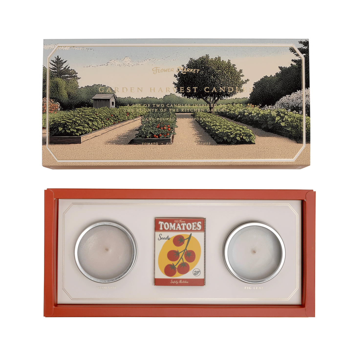 Garden Harvest Candles Set