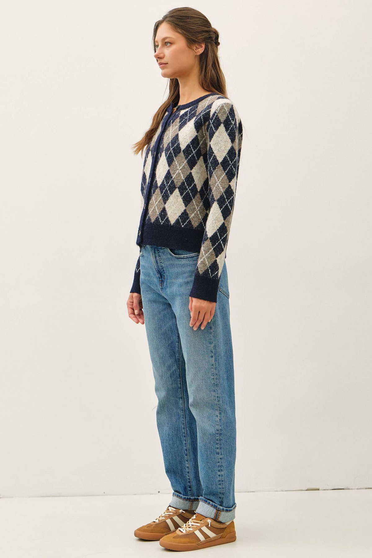 Argyle Cardigan