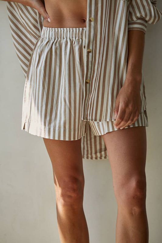 Sand Stripe Shorts
