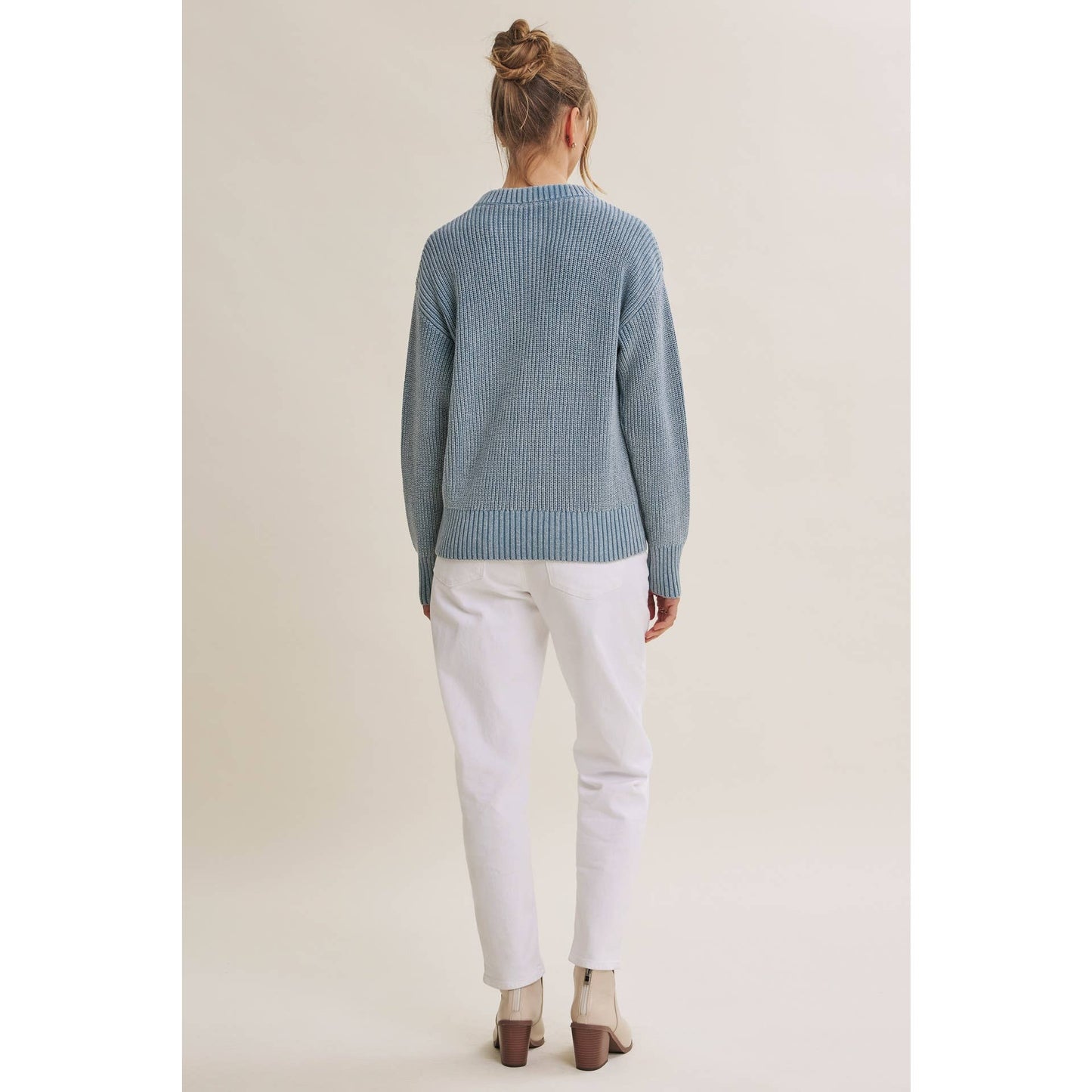 SALT AIR HENLEY SWEATER