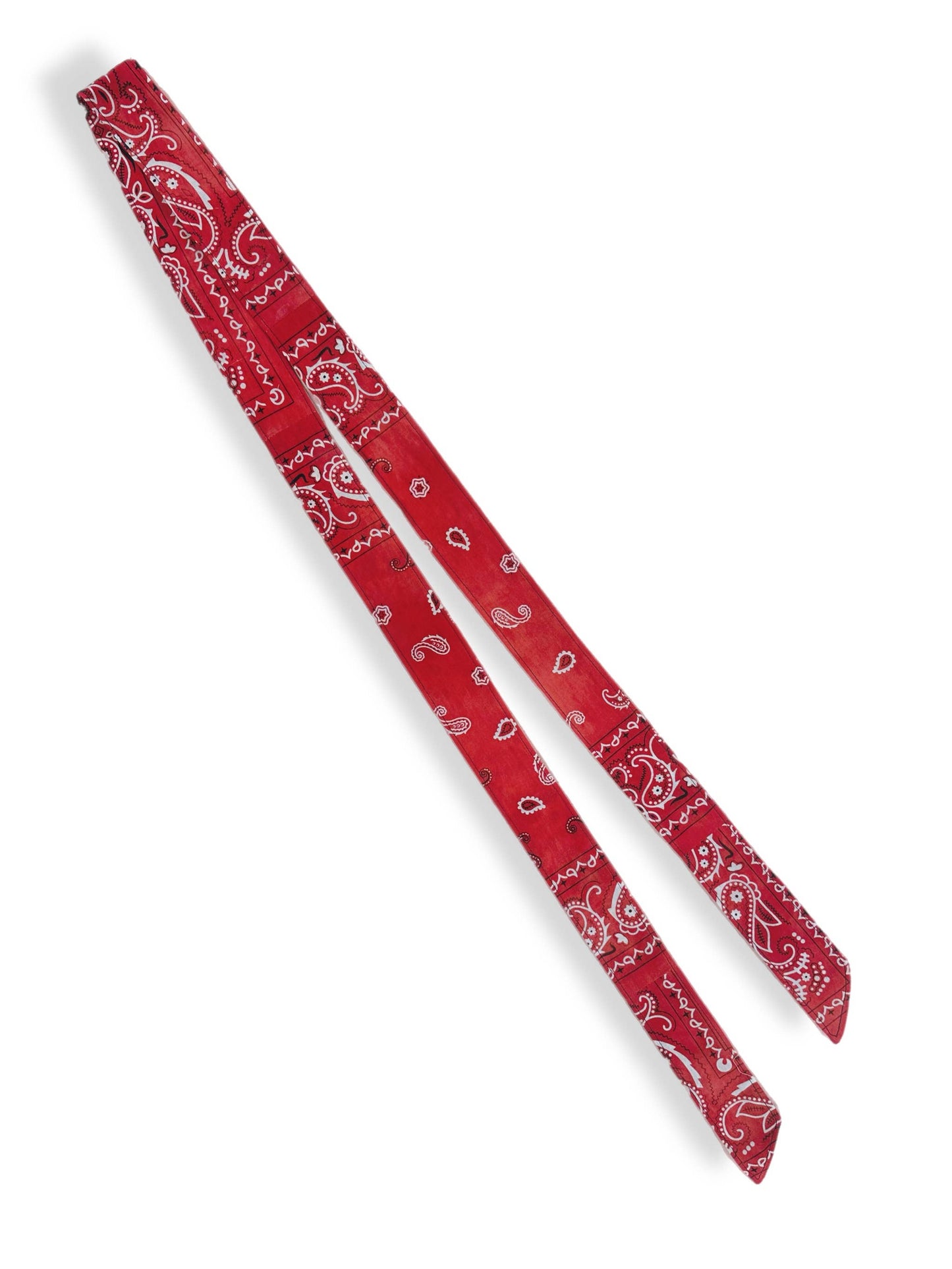 Bandana Tie Belt: Blue