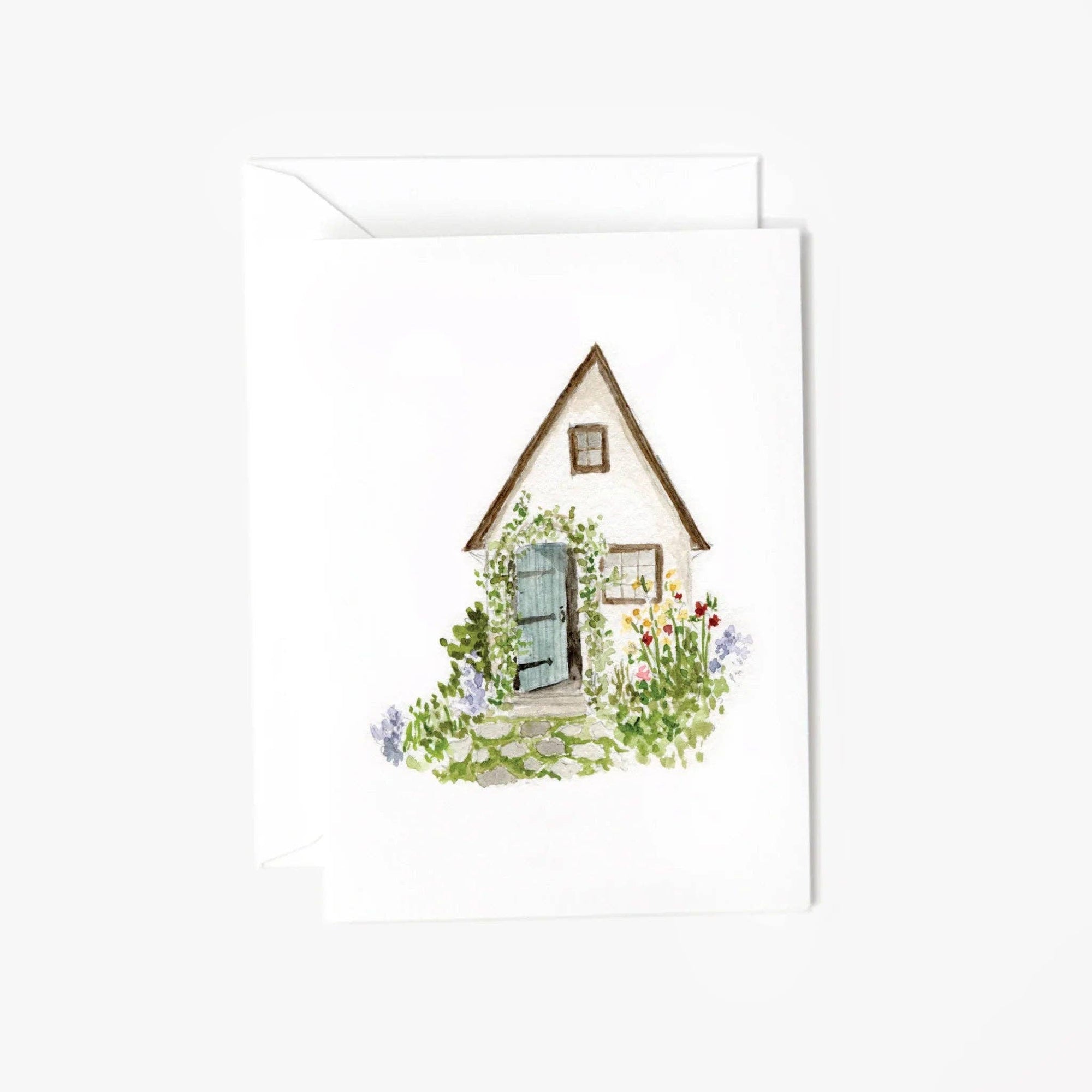 Garden cottage mini enclosure notecard