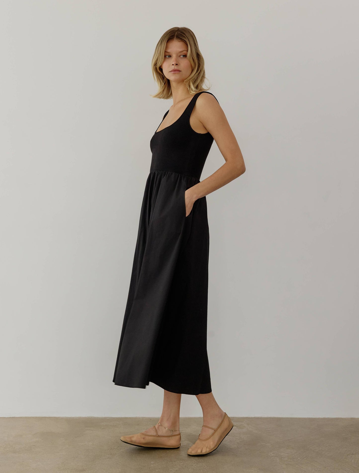 The Black Lucinda Dress