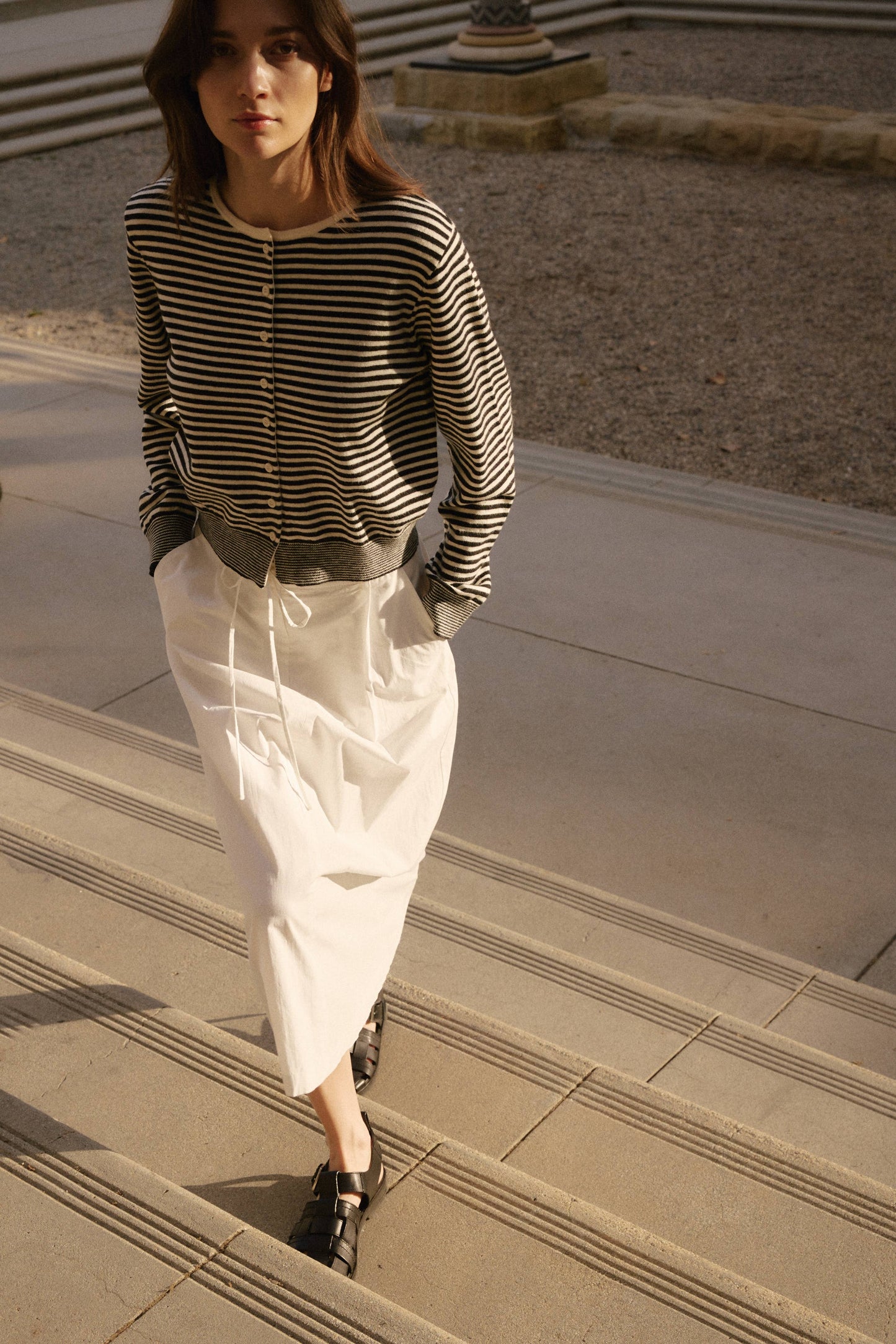 The Montana Stripe Cardigan