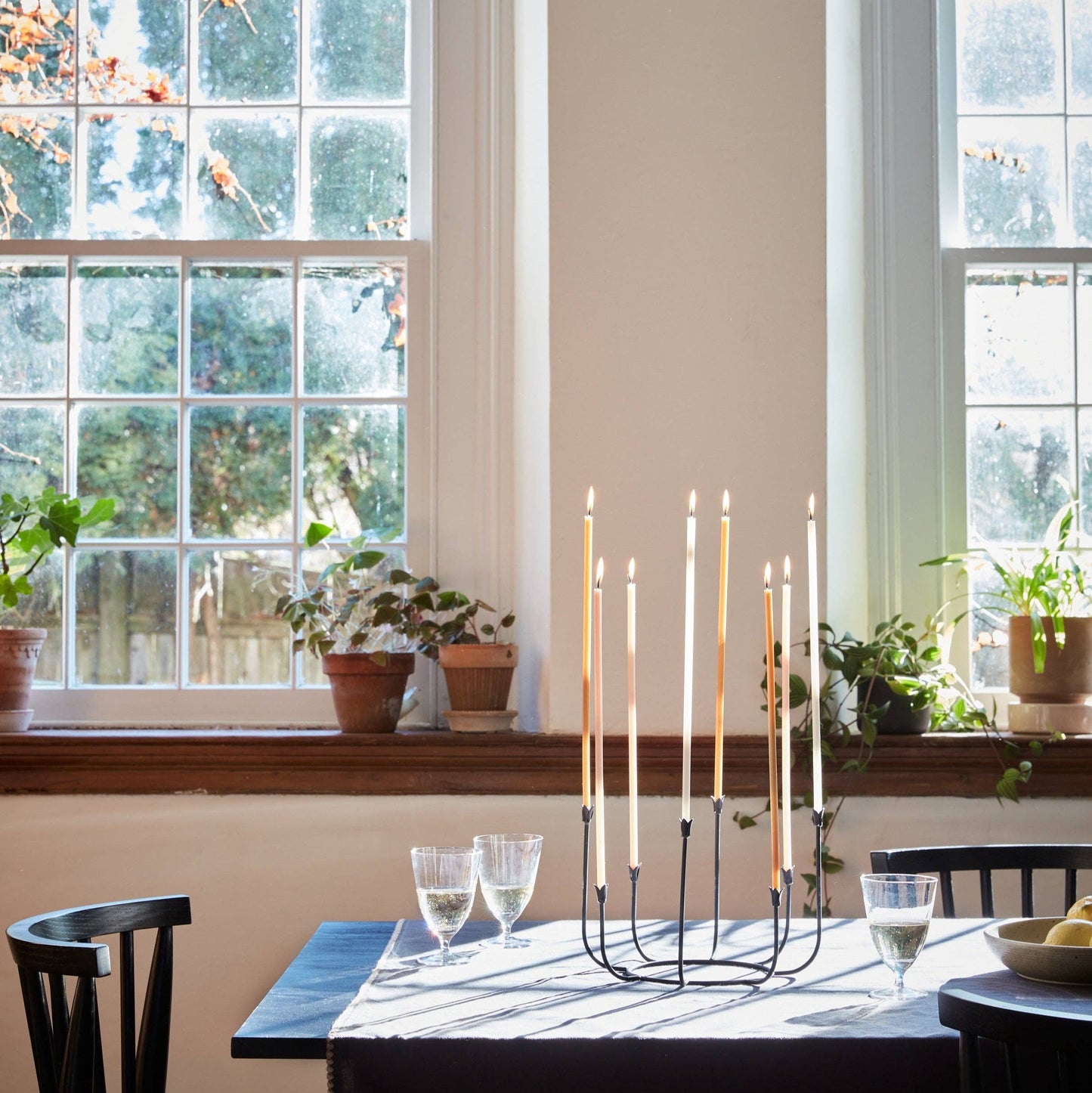 Beacon Long Stem Candelabra