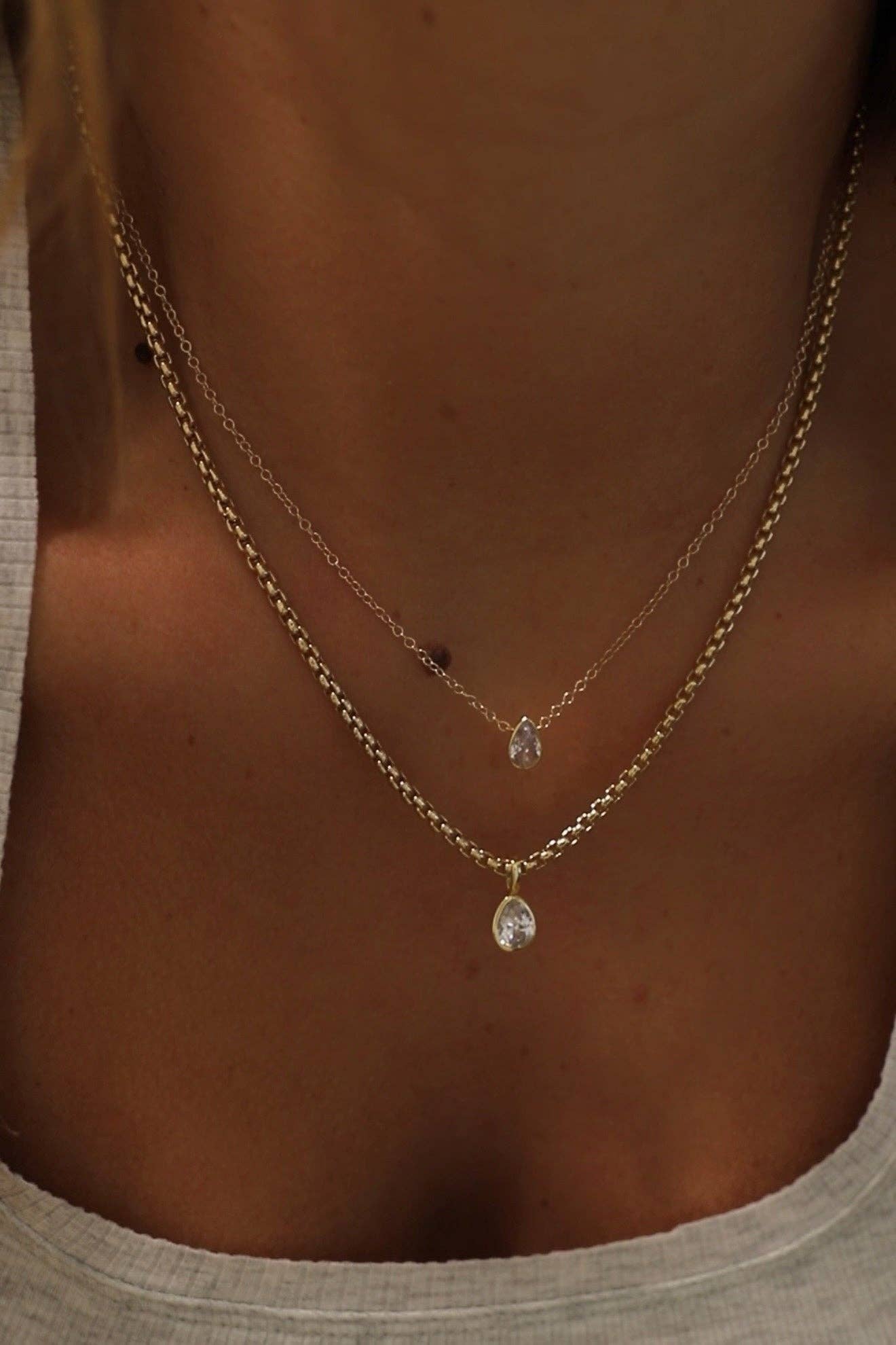 Sloane Chain & Pendant Necklace