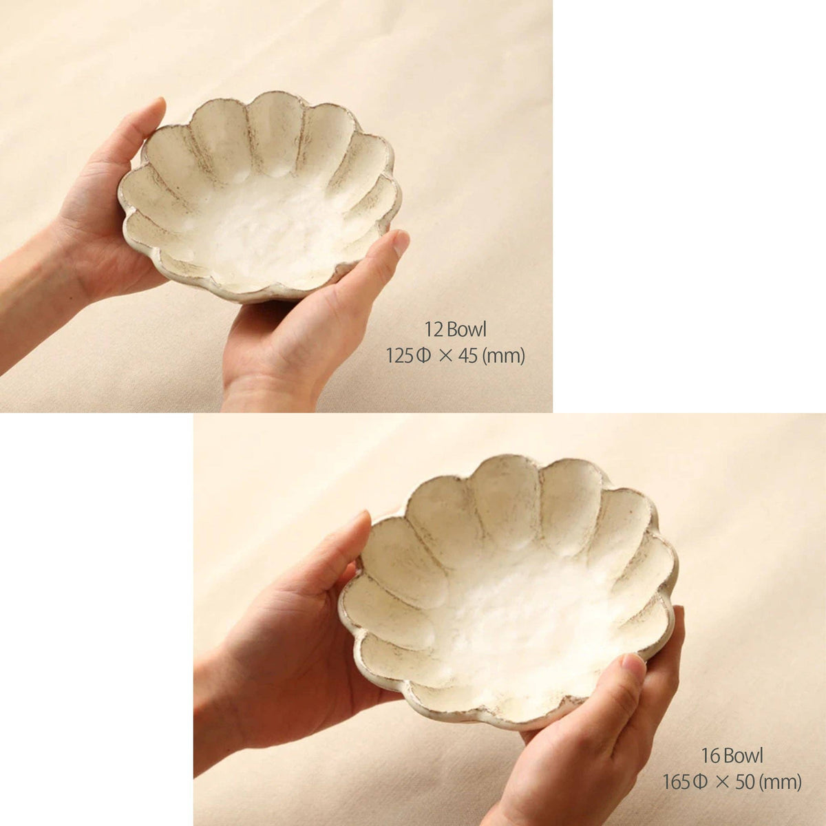 Rinka Scalloped Dishes