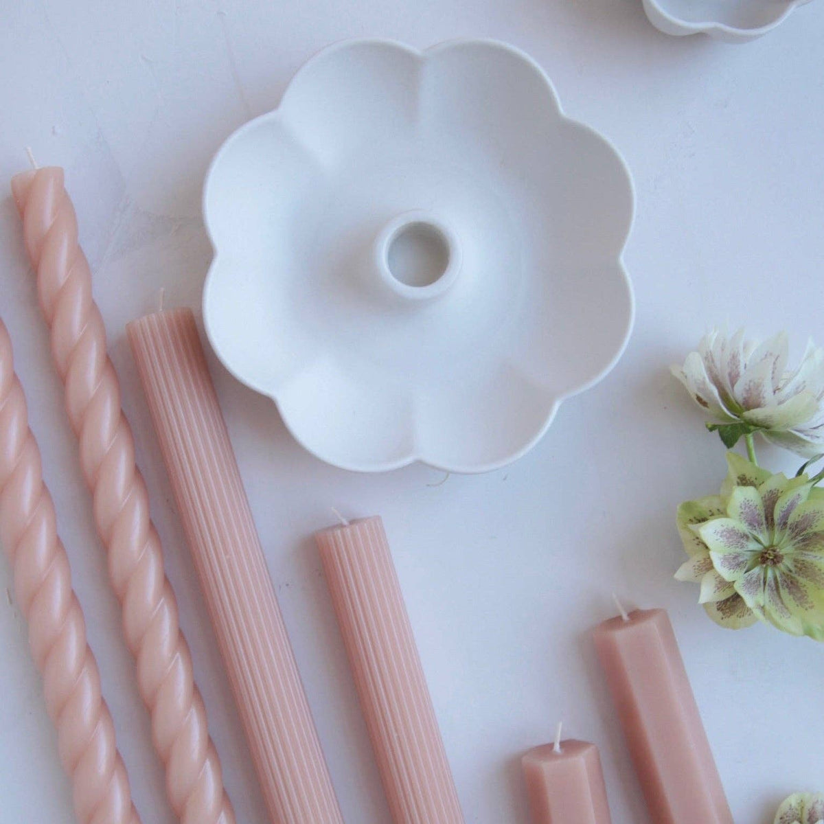 Fleur Taper Holder