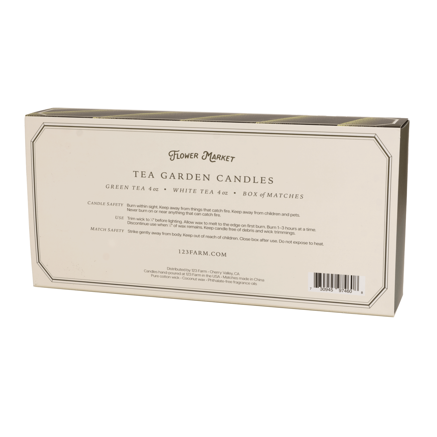 Tea Garden Candles Set