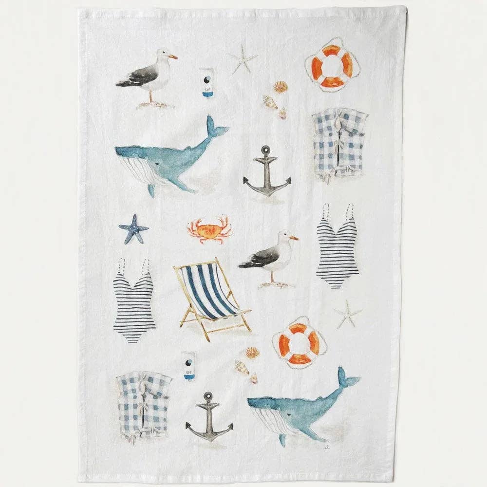 Seaside Dish towel