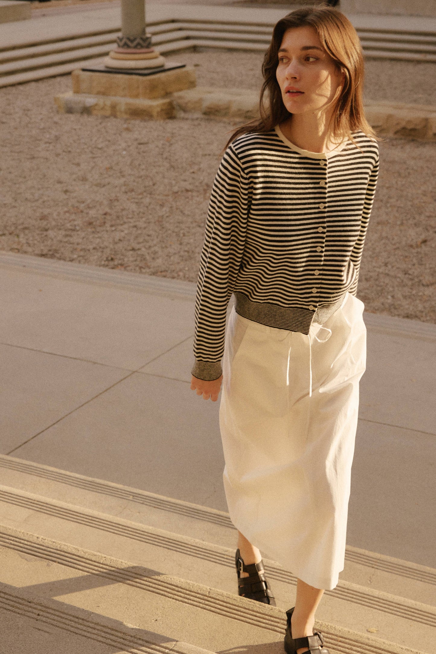 The Montana Stripe Cardigan